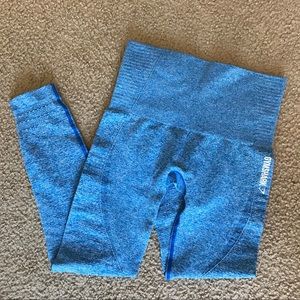 Gymshark seamless blueberry marl full length